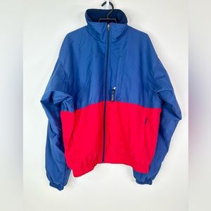 Patagonia Shelled Synchilla Jacket Mens Medium Colorblock Windbreaker Y2K